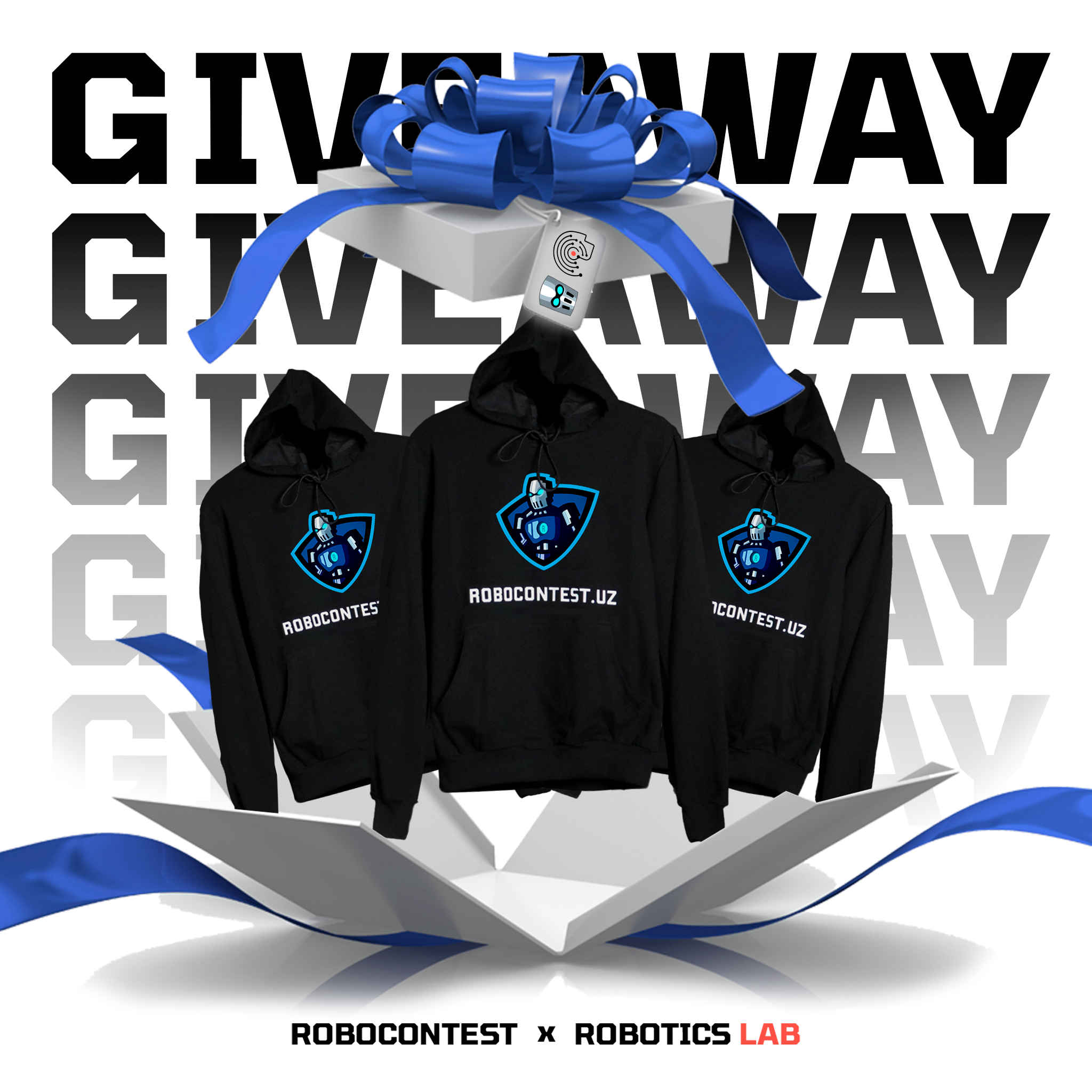 ROBOCONTEST MERCH GIVEAWAY