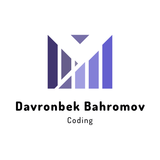 Profile picture of user Davronbek Bahromov