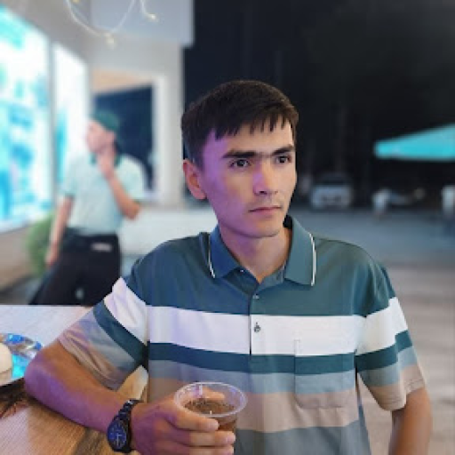 Profile picture of user Mirzomiddin Ruzimatov