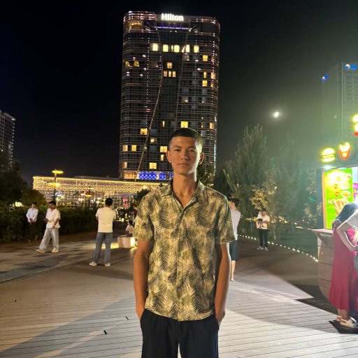 Profile picture of user Sheraliyev Asilbek