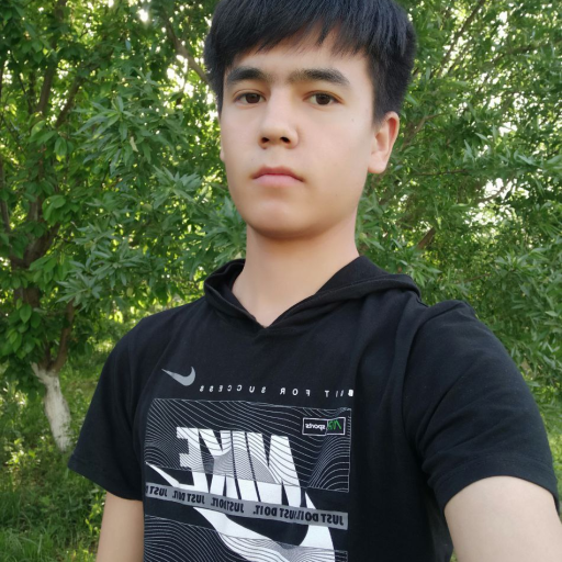 Profile picture of user Muxtorov Shaxzodbek