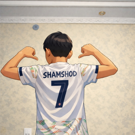 Profile picture of user MASTER💻 Shamshod ⩔ Qarshiboyev 💻