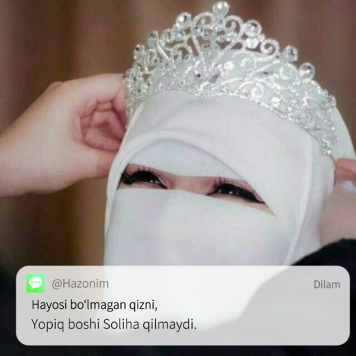 Profile picture of user Hasanova Maxfirat