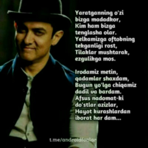 Profile picture of user Sherzod Tog'ayev