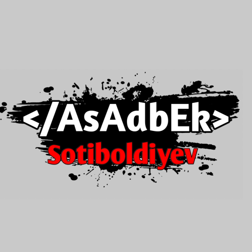 Profile picture of user AsAdbEk Sotiboldiyev
