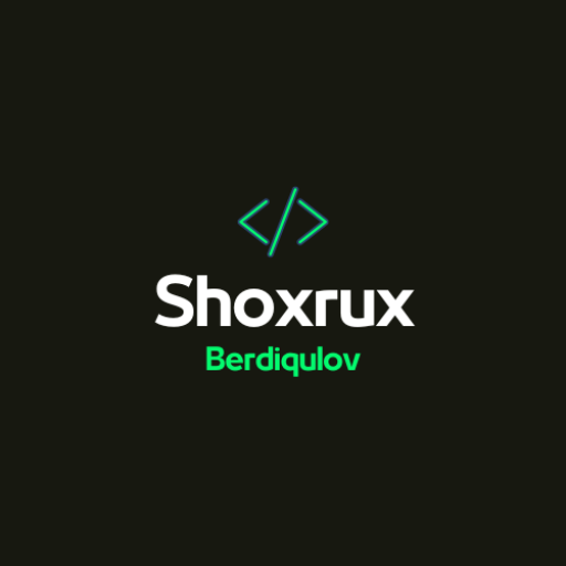 Profile picture of user Berdiqulov Shoxrux