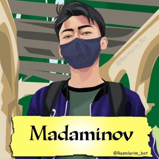 Profile picture of user muhammadaziz madaminov