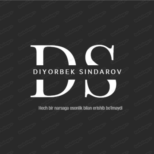 Profile picture of user Diyorbek Sindarov