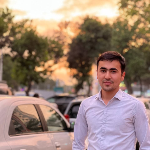 Profile picture of user Qudratjon Nuriddinov