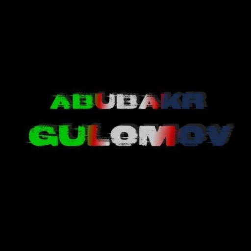 Profile picture of user Abubakr Gulomov