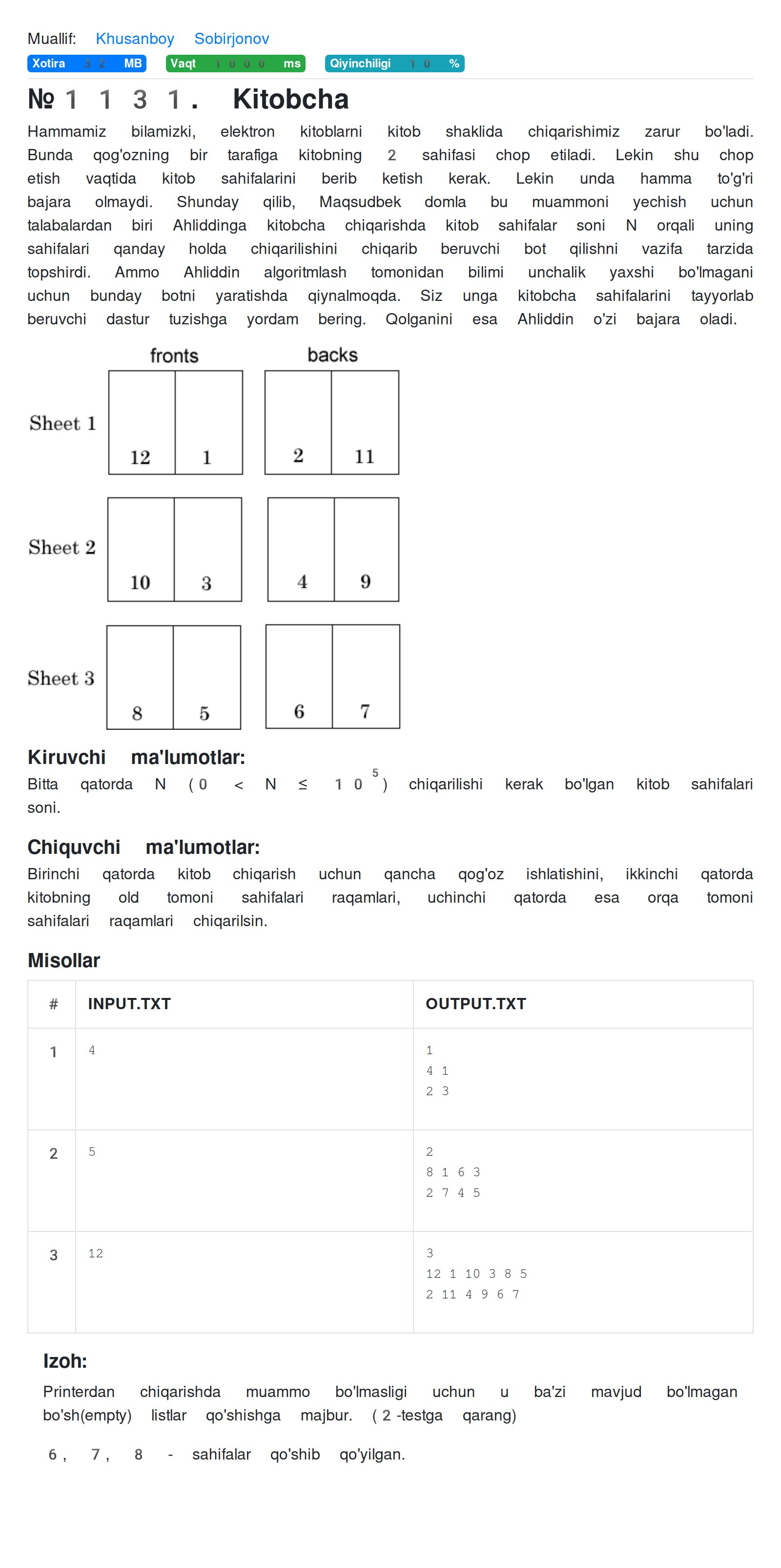 Kitobcha - RoboContest
